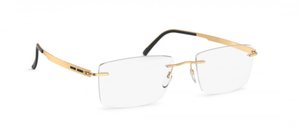 Silhouette Venture IC Eyeglasses, 7520 Gold / Anthracite
