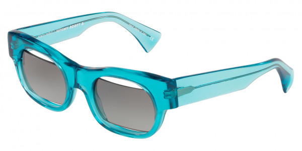 Alain Mikli A05059 JEREMY SCOTT 2 Sunglasses, 003/87 VIBRANT TEAL (LIGHT BLUE)