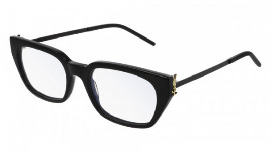 Saint Laurent SL M48 Eyeglasses, 002 - BLACK