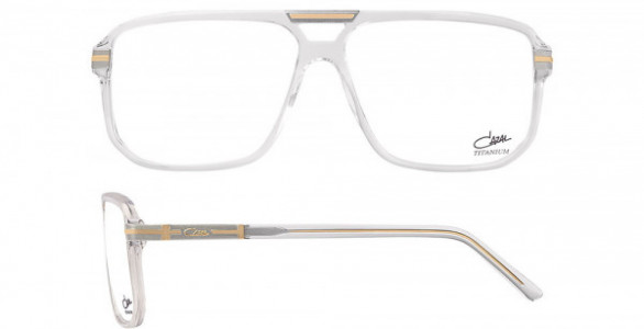 Cazal CAZAL 6022 Eyeglasses, 003 CRYSTAL-GOLD