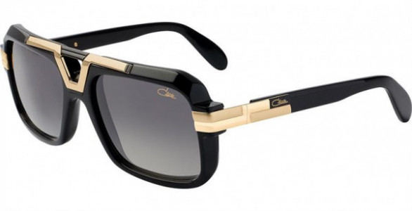 Cazal CAZAL LEGENDS 664/3 Sunglasses, 001 Shiny Black-Gold