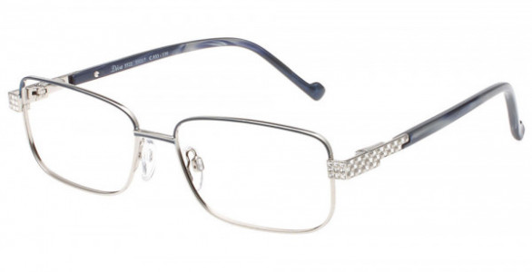 Diva DIVA 5522 Eyeglasses, 933 Navy-Silver