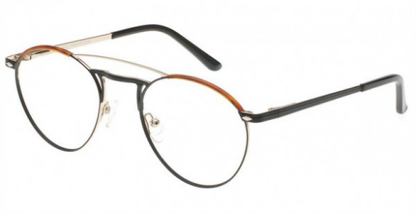 Exces SLIM FIT 11 Eyeglasses, 501 AMBER BLACK