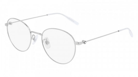 Montblanc MB0085OK Eyeglasses, 003 - SILVER