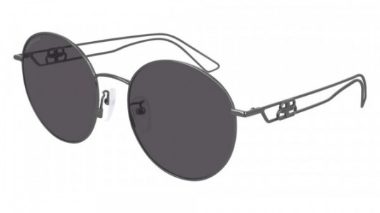 Balenciaga BB0060SK Sunglasses, 001 - GREY with GREY lenses