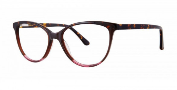 Genevieve PRESLEY Eyeglasses, Tortoise/Purple