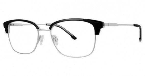 Genevieve Resilient Eyeglasses, black/silver