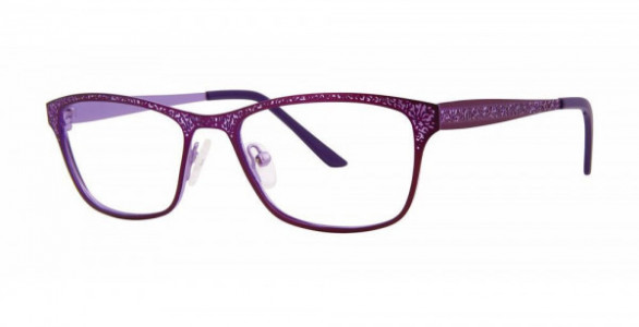 Fashiontabulous 10X259 Eyeglasses, Matte Plum/Lilac