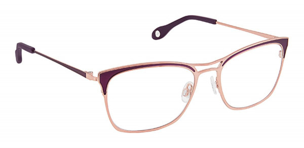 Fysh UK FYSH 3645 Eyeglasses, (S211) ROSE GOLD VIOLET