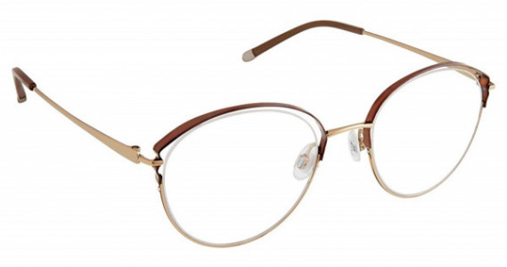 Fysh UK FYSH 3640 Eyeglasses, (S202) BROWN GOLD