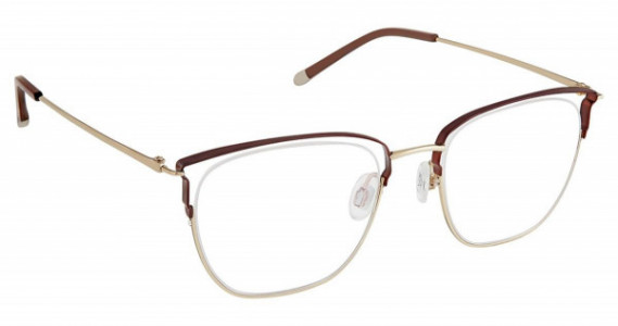 Fysh UK FYSH 3639 Eyeglasses, (S202) BROWN GOLD