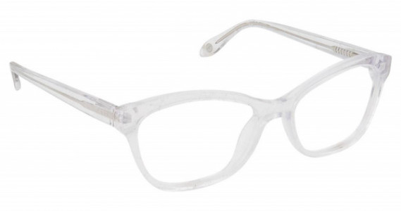 Fysh UK FYSH 3638 Eyeglasses, (S313) CRYSTAL IRIDESCENT