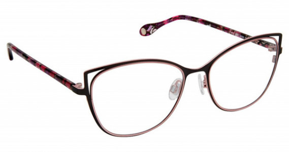 Fysh UK FYSH 3637 Eyeglasses, (M100) BLACK ROSE