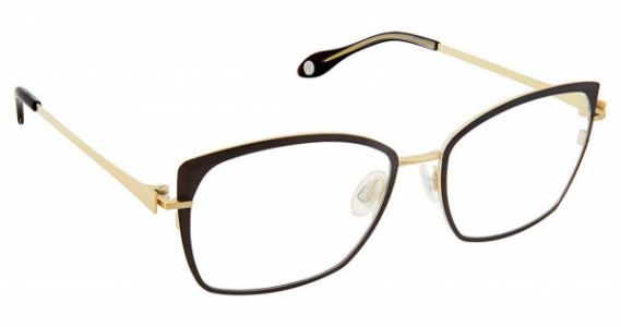 Fysh UK FYSH 3636 Eyeglasses, (M100) BLACK GOLD
