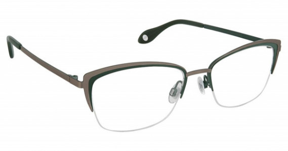 Fysh UK FYSH 3635 Eyeglasses, (S203) GREY EMERALD