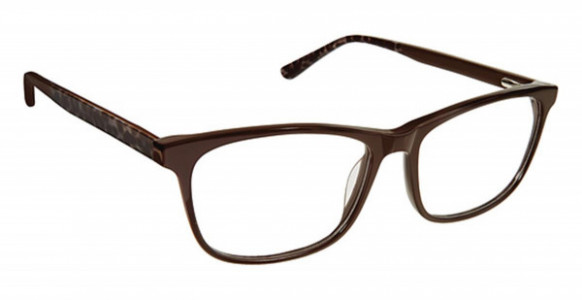 SuperFlex SF-543 Eyeglasses, (S302) BROWN LEOPARD