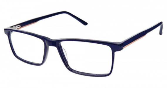 SuperFlex SF-541 Eyeglasses, S301-NAVY BROWN