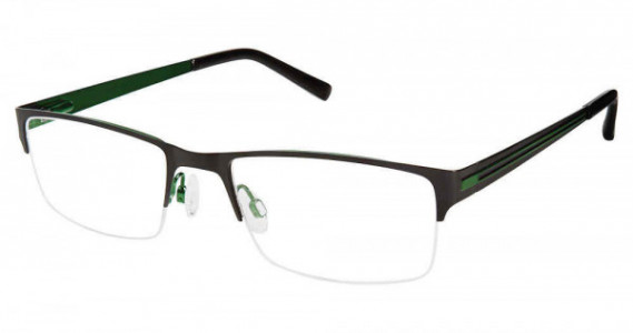 SuperFlex SF-539 Eyeglasses, M100-BLACK GREEN
