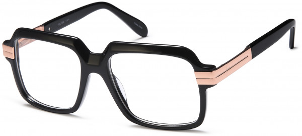 Di Caprio DC336 Eyeglasses, Black Gold