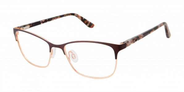 gx by Gwen Stefani GX066 Eyeglasses, Brown (BRN)