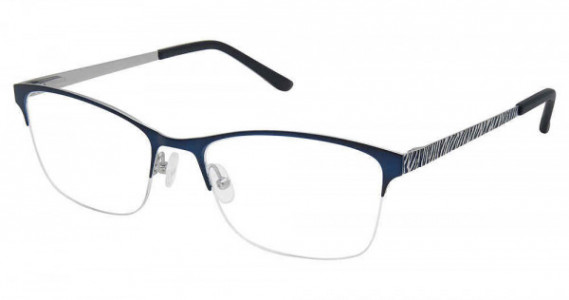 SuperFlex SF-1120T Eyeglasses, M101-BLUE SILVER