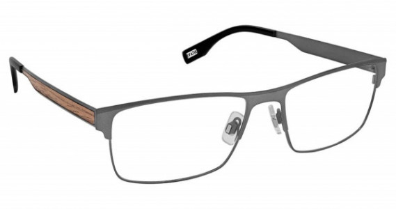 Evatik EVATIK 9197 Eyeglasses, (M103) GREY WOOD