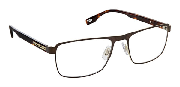 Evatik EVATIK 9196 Eyeglasses, (M102) BROWN HAVANA