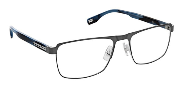 Evatik EVATIK 9196 Eyeglasses, (M103) GREY BLUE