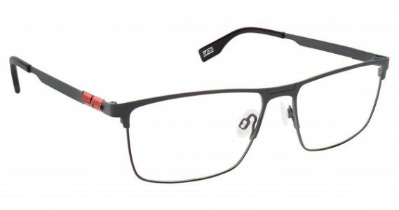 Evatik EVATIK 9193 Eyeglasses, (M103) SLATE RED