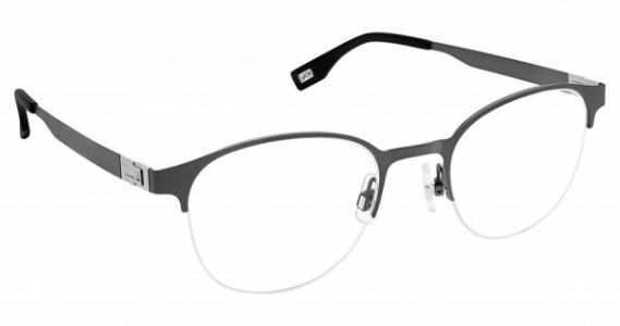 Evatik EVATIK 9192 Eyeglasses, (M103) CHARCOAL SILVER