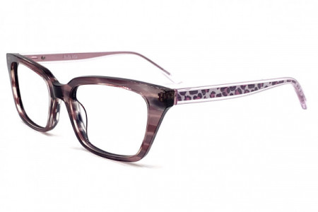 Italia Mia IM759 Eyeglasses, Pl Plum Leopard