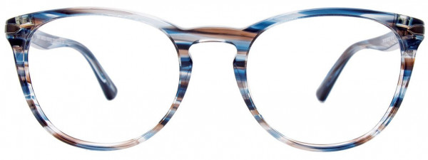 Takumi TK1132 Eyeglasses, 050 - Blue & Brown & Crystal Marbled