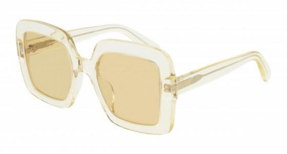 Courrèges CL1908 Sunglasses, 003 - YELLOW with YELLOW lenses
