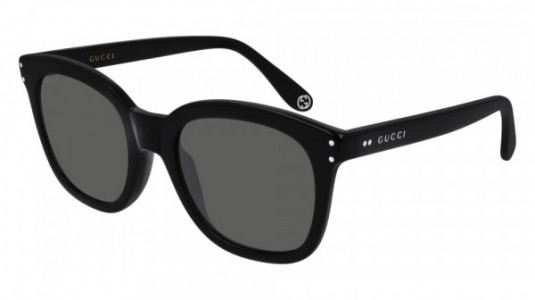 Gucci GG0571S Sunglasses, 001 - BLACK with GREY lenses
