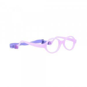 Miraflex Maxi Baby Lux with Built Up Bridge Eyeglasses, L Lavender