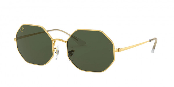 Ray-Ban RB1972 OCTAGON Sunglasses, 919631 OCTAGON LEGEND GOLD G-15 GREEN (GOLD)