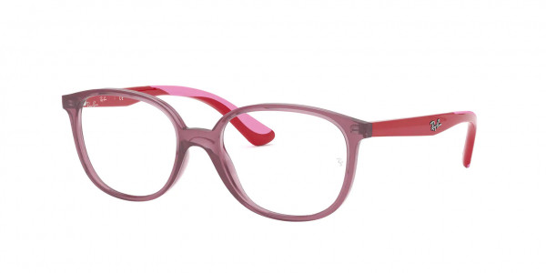 Ray-Ban Junior RY1598 Eyeglasses, 3777 TRANSPARENT RED (RED)