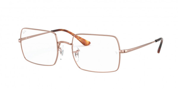 Ray-Ban Optical RX1969V RECTANGLE Eyeglasses, 2943 COPPER (BRONZE/COPPER)
