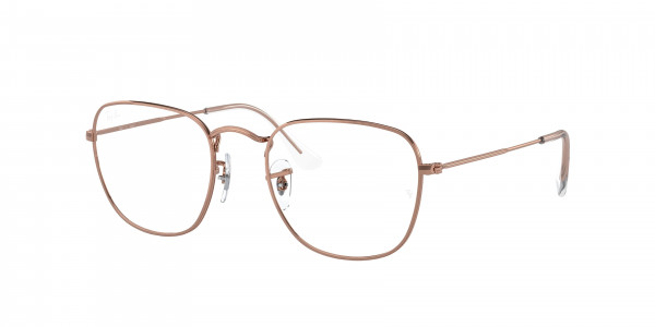Ray-Ban Optical RX3857V FRANK Eyeglasses, 3094 FRANK ROSE GOLD (GOLD)