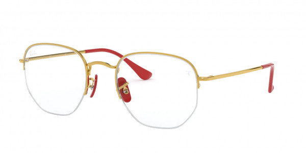 Ray-Ban Optical RX6448M Eyeglasses, F029 ARISTA (GOLD)