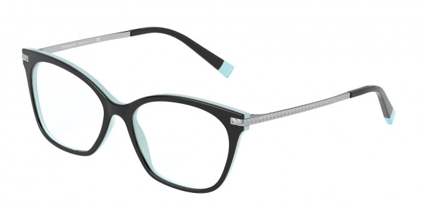 Tiffany & Co. TF2194 Eyeglasses, 8055 BLACK ON TIFFANY BLUE (BLACK)