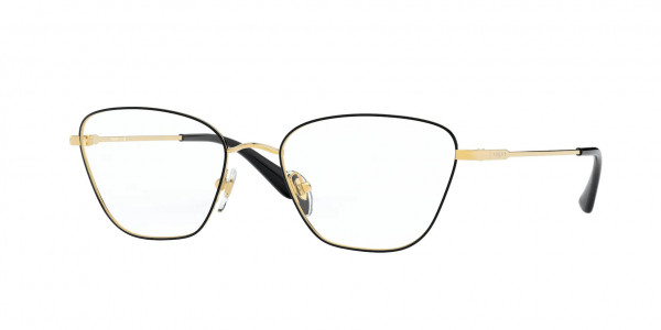 Vogue VO4163 Eyeglasses, 280 TOP BLACK/GOLD (BLACK)