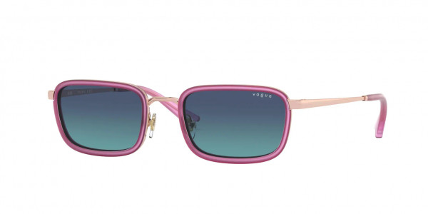 Vogue VO4166S Sunglasses, 50754S ROSE GOLD (PINK)
