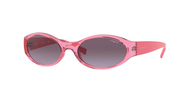 Vogue VO5315S Sunglasses, 28048H TRANSPARENT PINK (PINK)