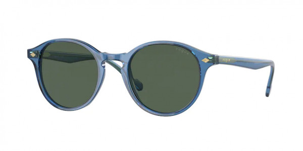 Vogue VO5327S Sunglasses, 298371 SEA BLUE DARK GREEN (BLUE)
