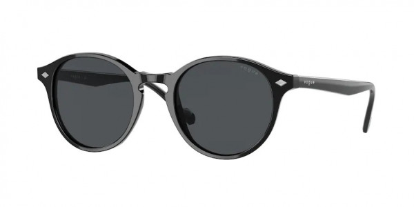 Vogue VO5327S Sunglasses, W44/87 BLACK DARK GREY (BLACK)