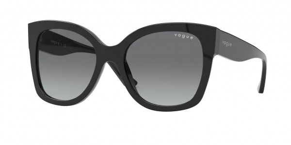 Vogue VO5338S Sunglasses, W44/11 BLACK GREY GRADIENT (BLACK)