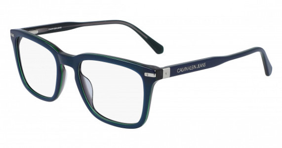 Calvin Klein Jeans CKJ20512 Eyeglasses, 414 Navy/crystal Smoke