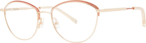 Vera Wang V570 Eyeglasses, Rose Gold