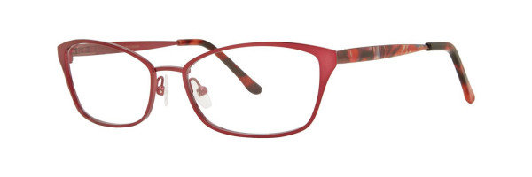 Dana Buchman Carrington Eyeglasses, Rouge Red
